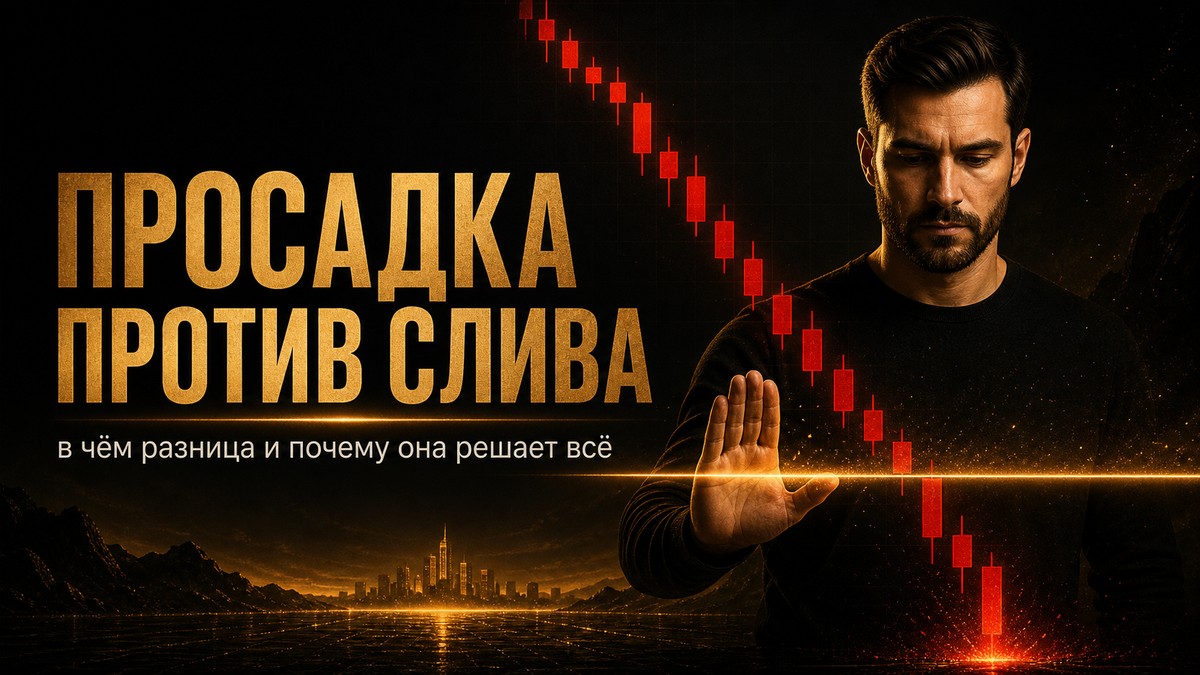 Просадка против слива: главное различие в трейдинге
